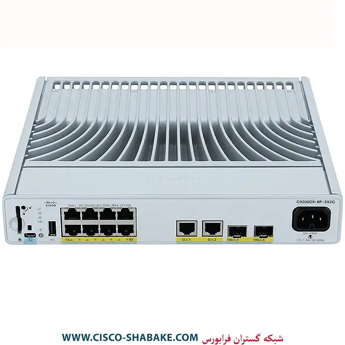 سوئیچ سیسکو C9200CX-8P-2X2G-A