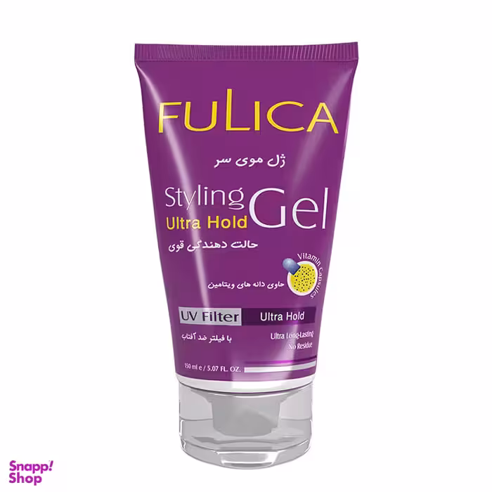 ژل مو فولیکا مدل Ultra Hold مناسب انواع مو حجم 150 میلی لیتر
