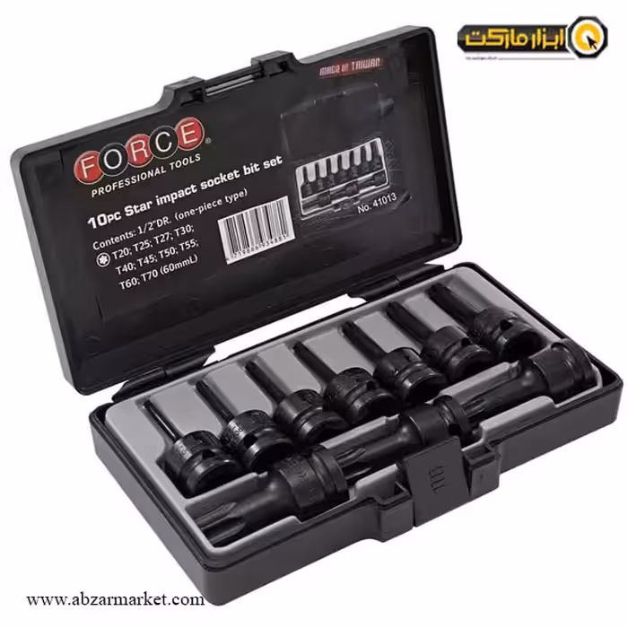 ست آلن بکسی ستاره ای فورس فشار قوی 10 پارچه 1/2 مدل 41013