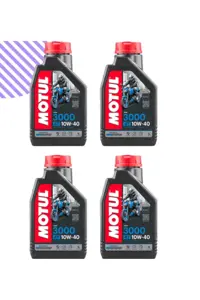 روغن و مکمل موتور سیکلت 3000 10W40 4 لیتر Motul
