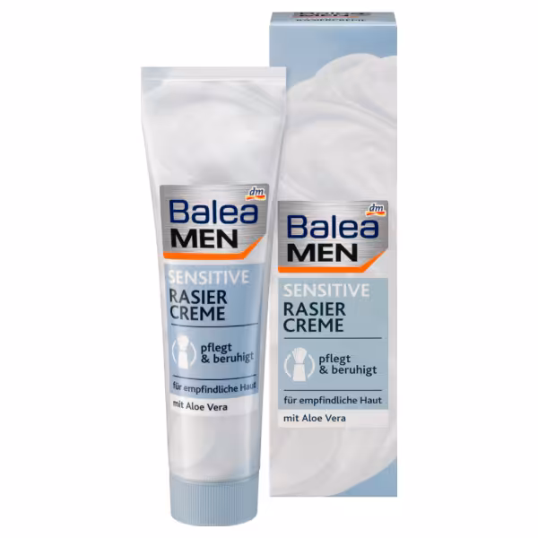 کرم اصلاح باله آ مدل sensitive حجم 100 میلی لیتر