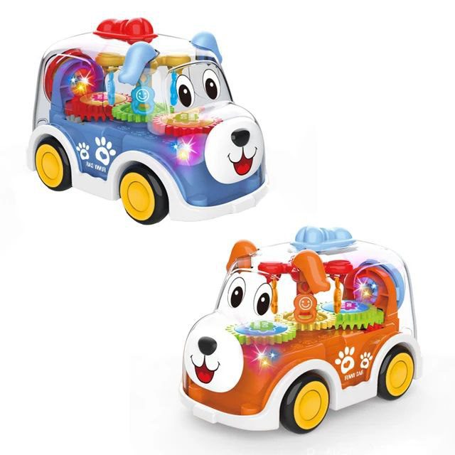 ماشین کوکی چراغدار و موزیکال حیوانات mh168142