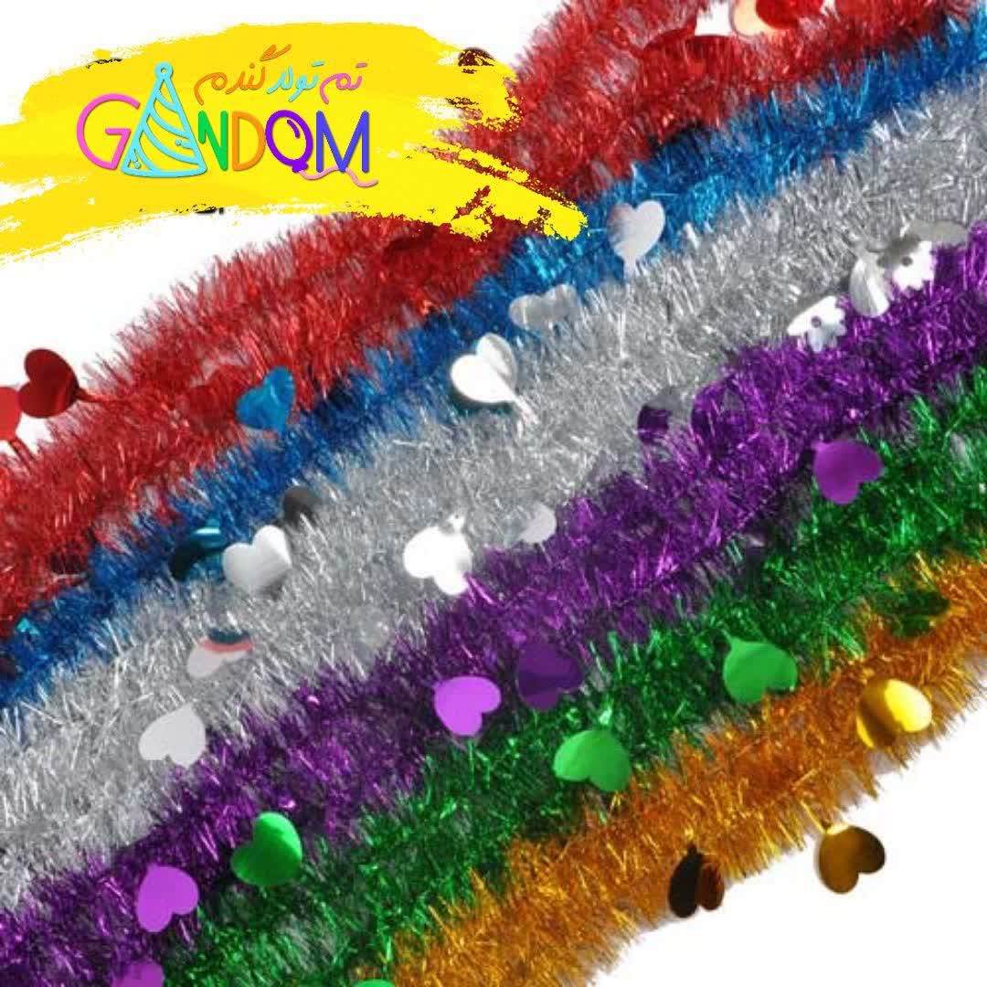 نخ زری دارای رنگ بندی 