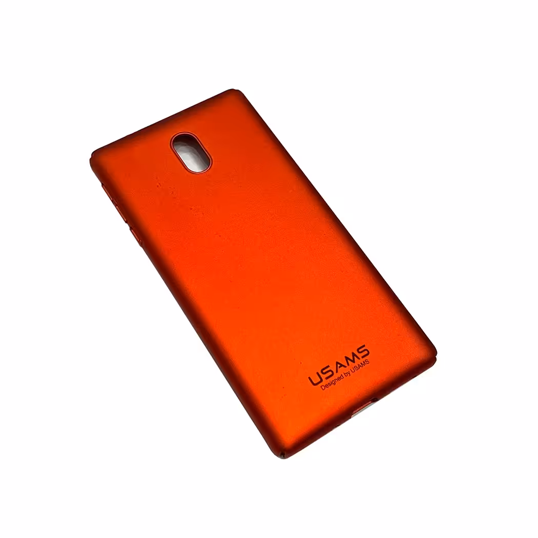 قاب گوشی موبایل نوکیا nokia3 طرح usams رنگ قرمز و طلایی