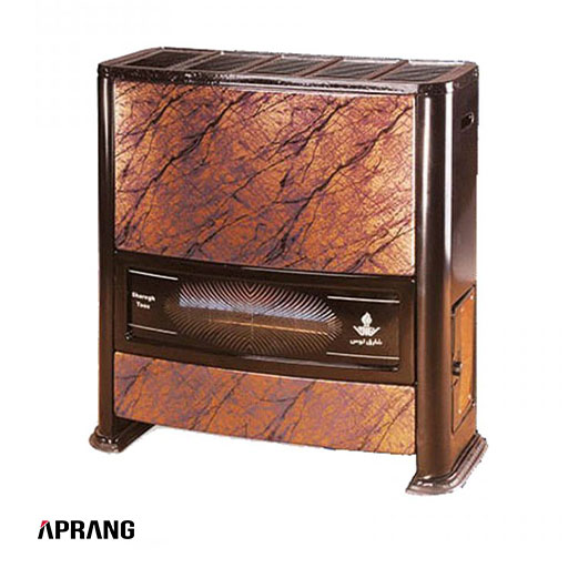 بخاری گازی شارق توس مدل مرجان 90 - مسی