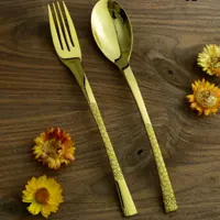 سرویس قاشق و چنگال 30نفره نیکلاس طلایی 8822