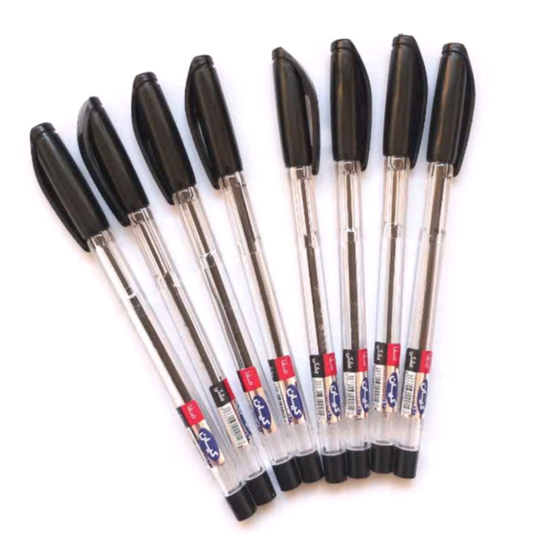 خودکار کیان ریز نویس مشکی پک 5 عددی