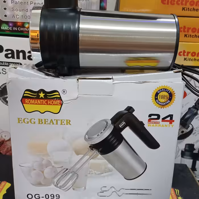 همزن برقی دستی اشپزخانه دسته دار  رومانتیک المان با کیفیت بالا