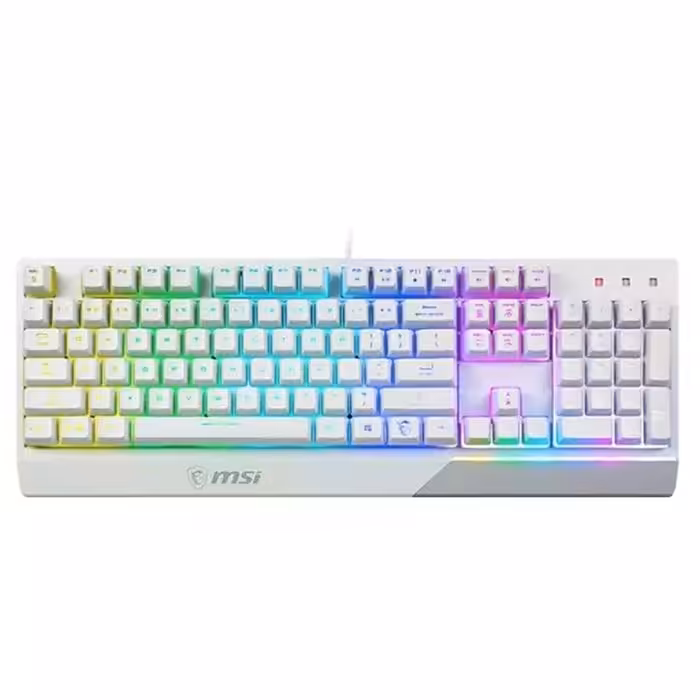 کیبورد مکانیکال گیمینگ ام اس آی مدل VIGOR GK30 White