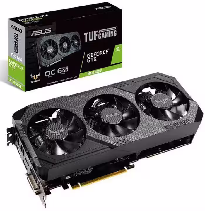 کارت گرافیک ایسوس مدل TUF 3-GTX1660S-O6G-GAMING با حافظه 6 گیگابایت