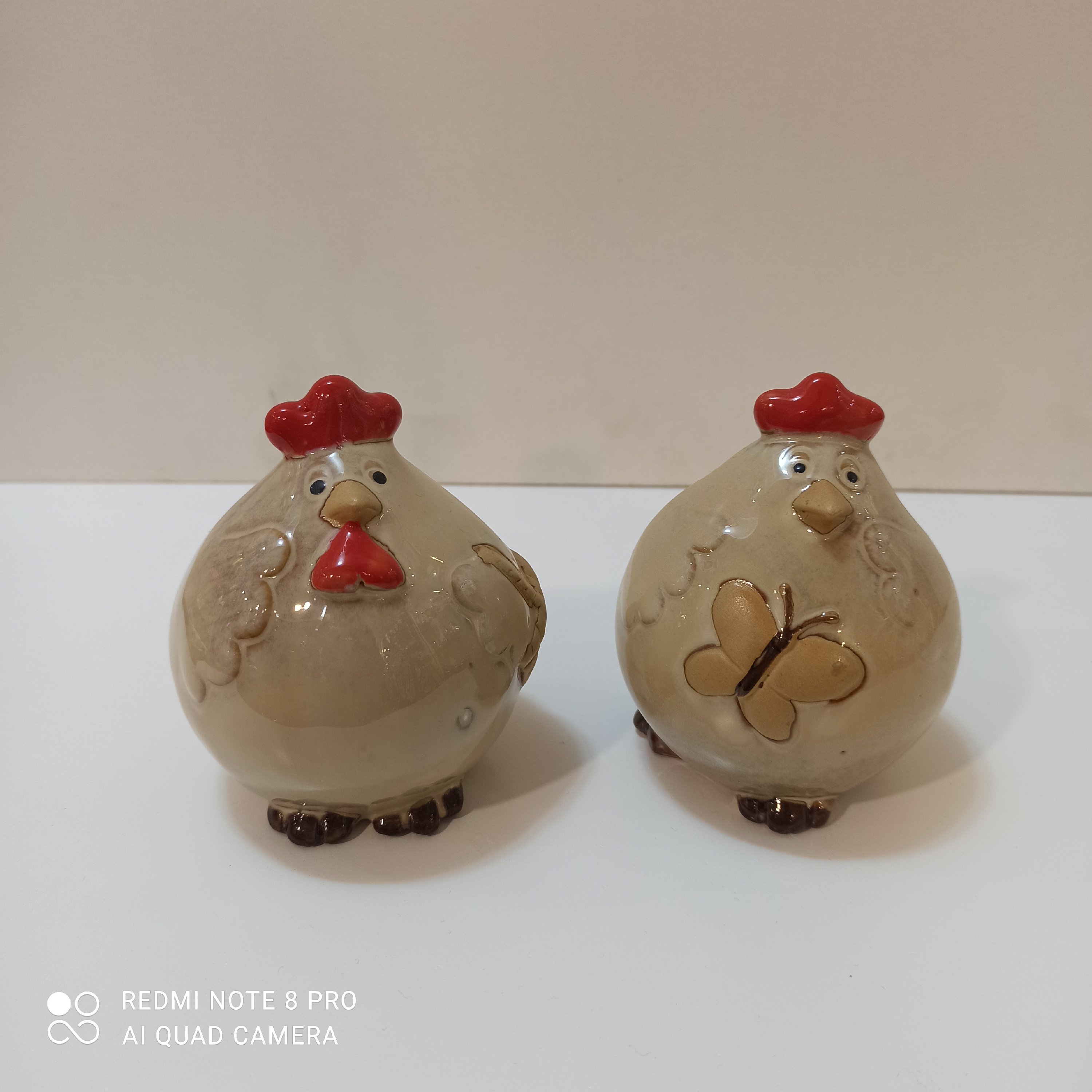 مجسمه (طرح مرغ وخروس)دکوری وتزئینی