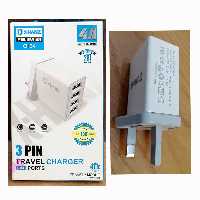 سری شارژر 4 پورت X-HANZ مدل CH34