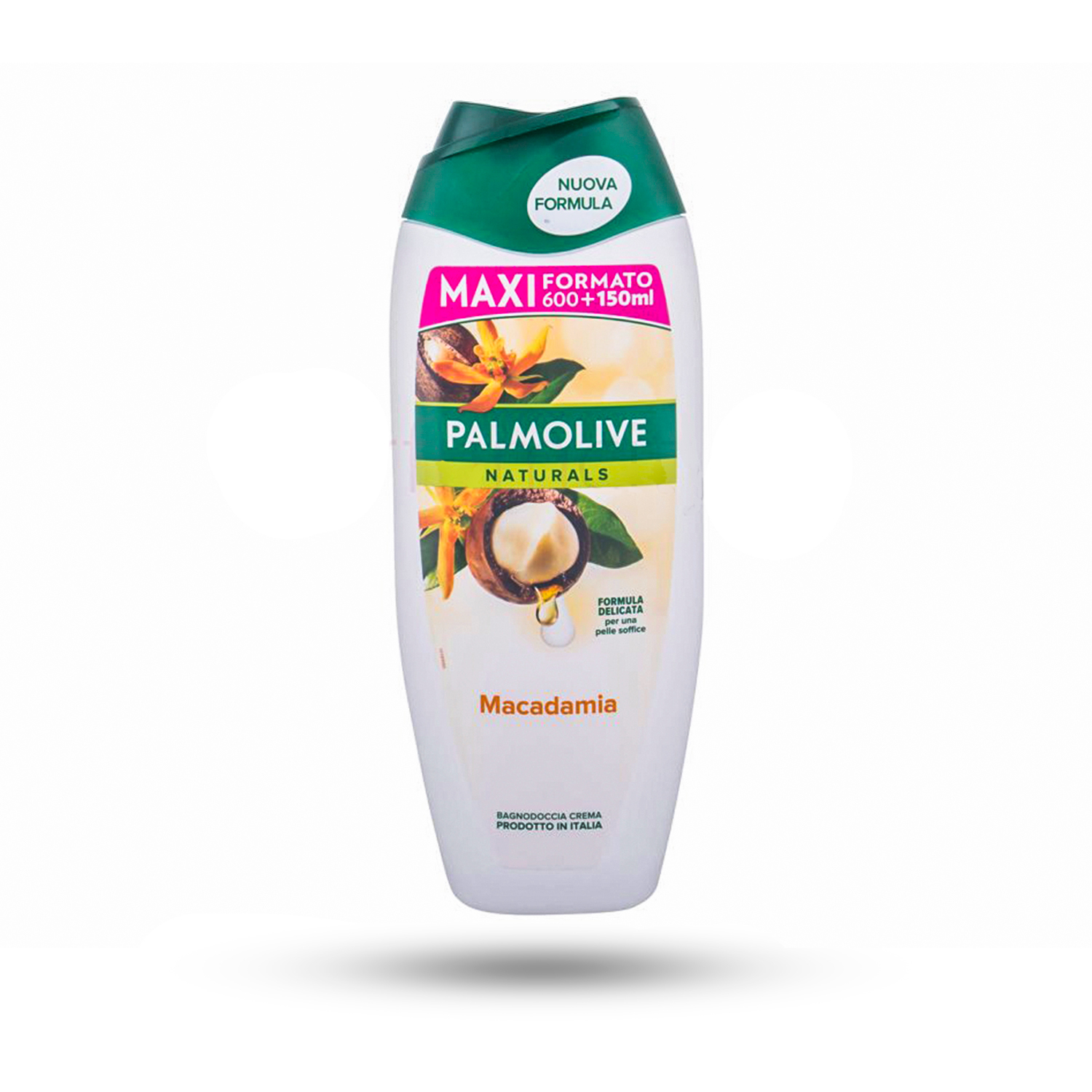 شامپو بدن پالمولیو حاوی روغن ماکادمیا Macadamia حجم 750 میل