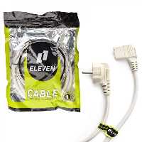 کابل برق پاور 1.5 متری 90 درجه الون ELEVEN