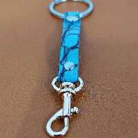 جاکلیدی مدبر دار(قلاب دار) بسیار ظریف و زیبا  چرم گاوی اصل 