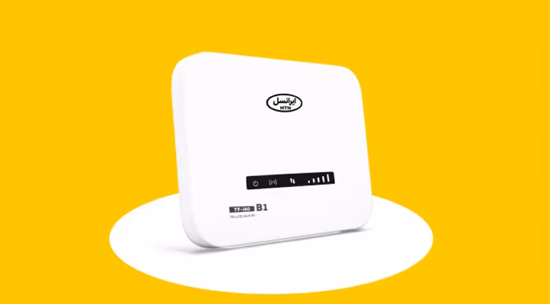 مودم 4G/TD-LTE ایرانسل مدل TF-i60 B1 به همراه دو سیمکارت