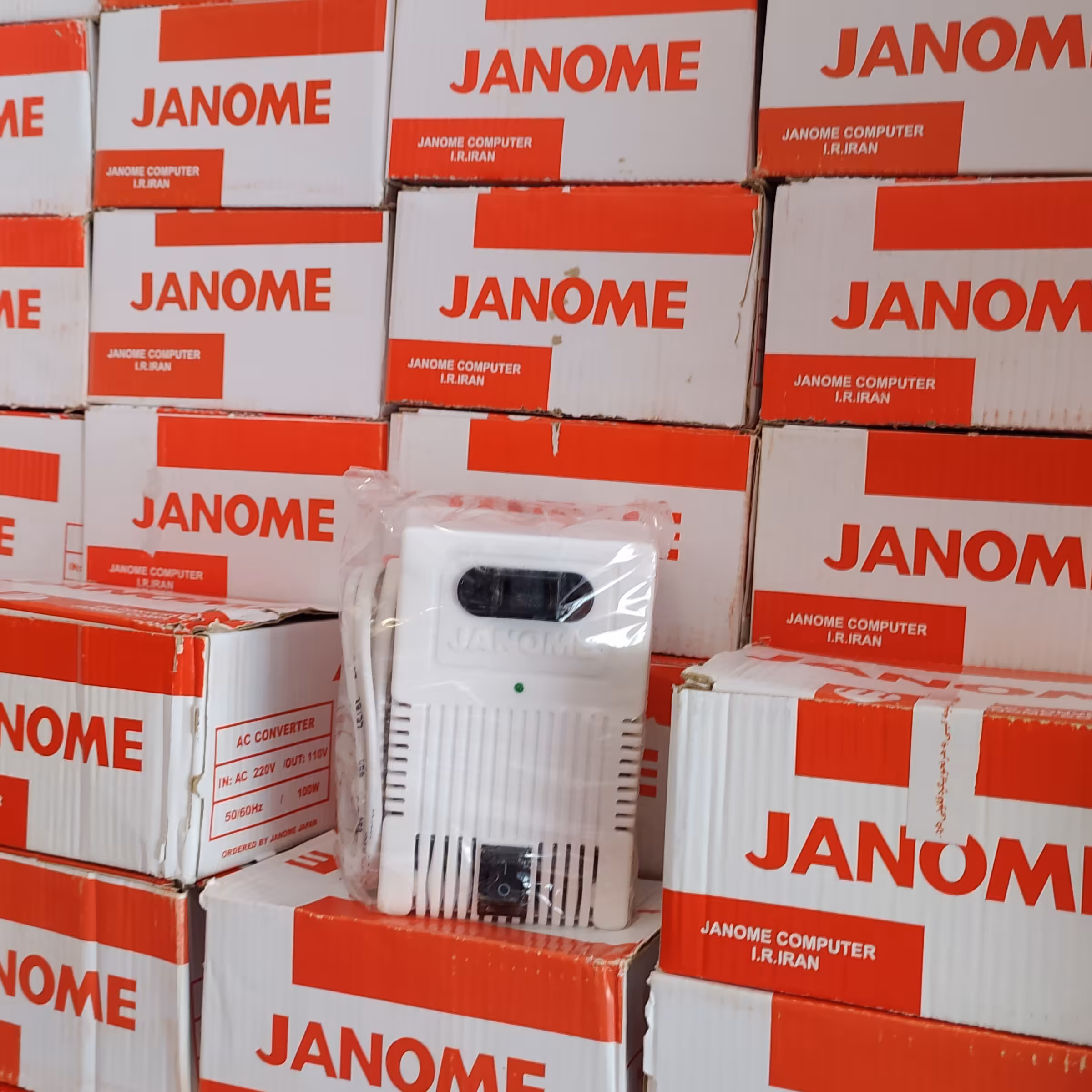 ترانس 110ولت،100وات ژانومه،کلیددار،مناسب چرخ های ژاپنی و بخاری