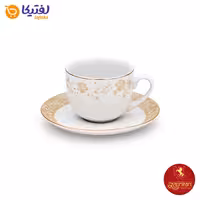 سرویس چای خوری گلدن رز 12 پارچه چینی زرین