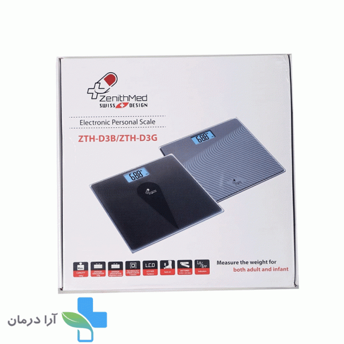 ترازو دیجیتال زنیت مد مدل ZTH-D3G/B