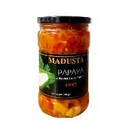 ترشی پاپایا خانگی تند (آتچاری) 960 گرم مادوستا