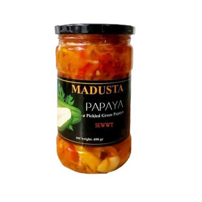 ترشی پاپایا خانگی تند (آتچاری) 960 گرم مادوستا