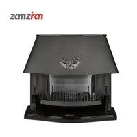 بخاری گازی شومینه ای قوسی مدرن نیک کالا مدل MC110