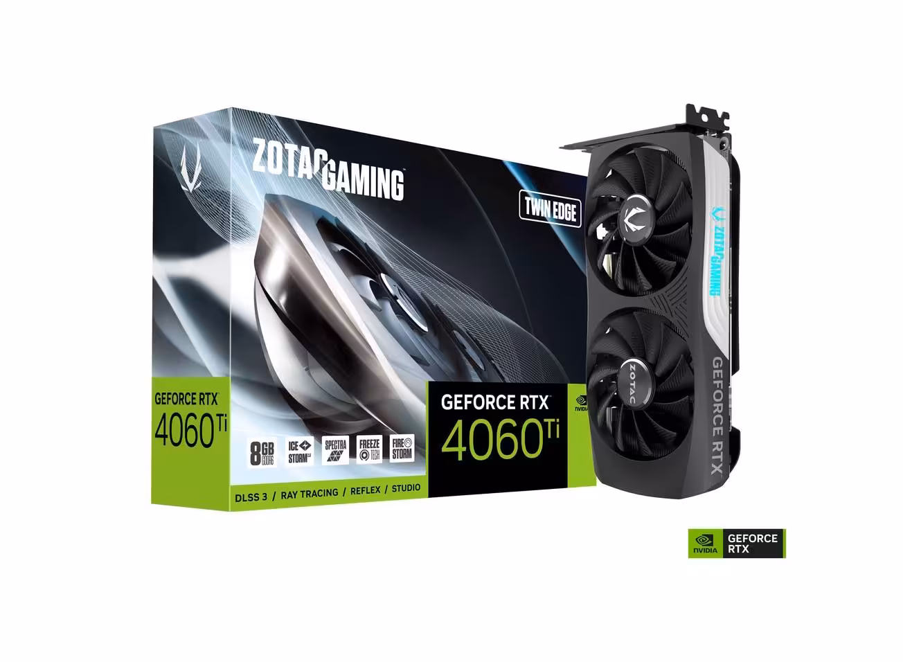خرید کارت گرافیک زوتاک ZOTAC GAMING GeForce RTX 4060 Ti 8GB Twin Edge با بهترین قیمت