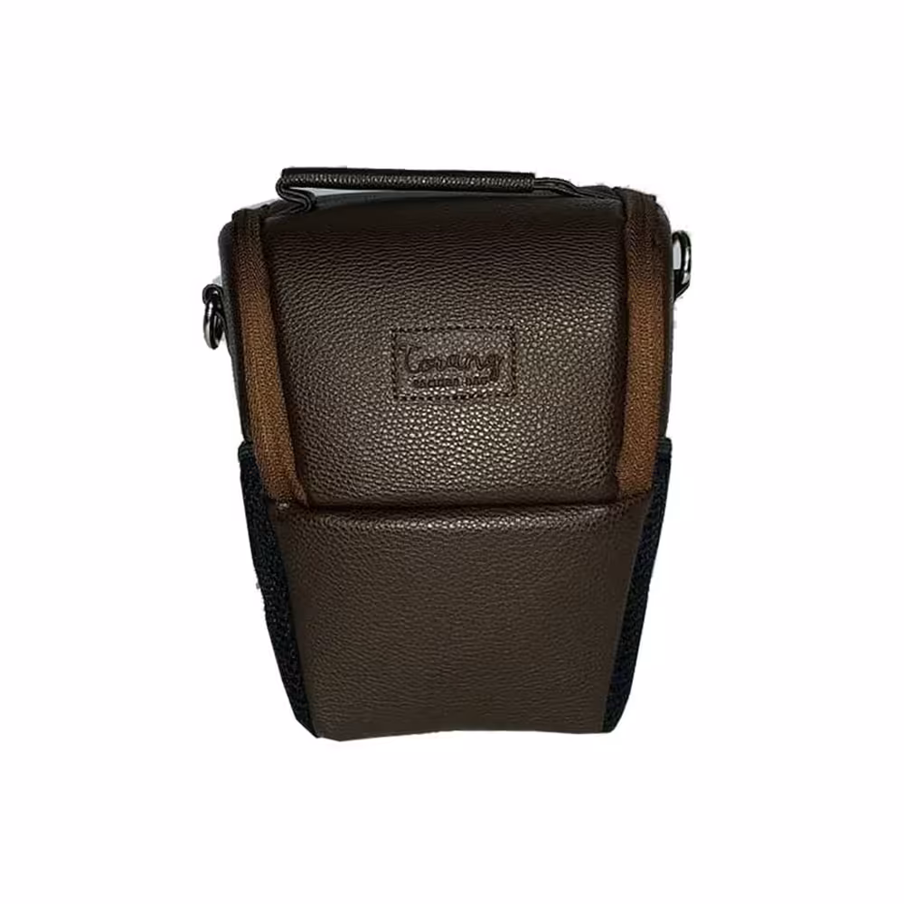 کیف دوربین عکاسی پوزه ای ترنگ سایز S قهوه ای