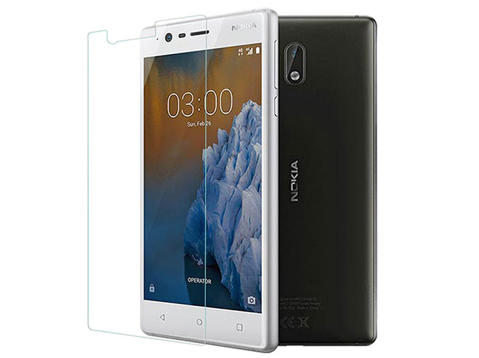 محافظ صفحه نمایش شیشه ای نوکیا Glass Screen Protector Nokia 3