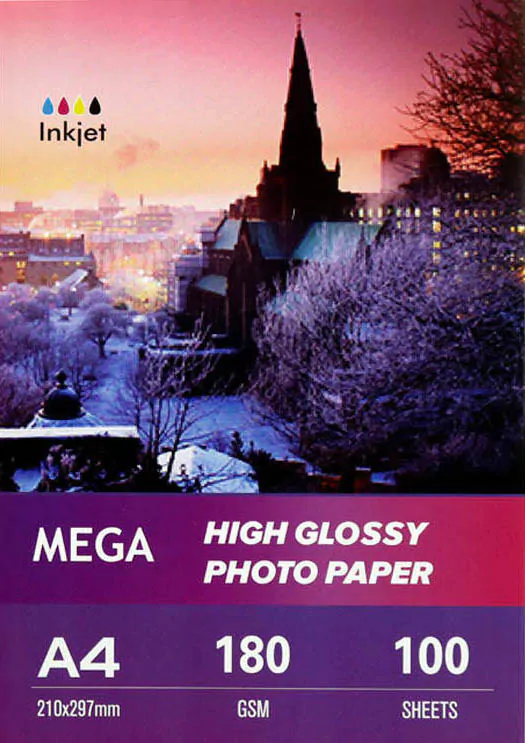 کاغذ فتوگلاسه 180گرم مگا