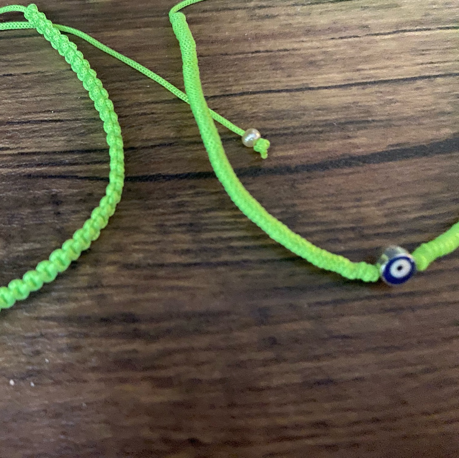 ست دستبند چشم نظر و بافت ساده تابستونی 