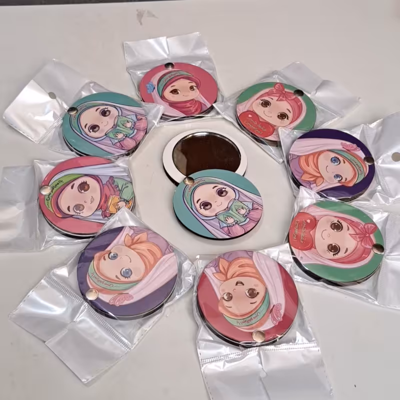 آینه چرخشی دخترانه  هدیه دخترانه روز دختر  هدیه غدیر  جشن قرآن هدیه مذهبی 