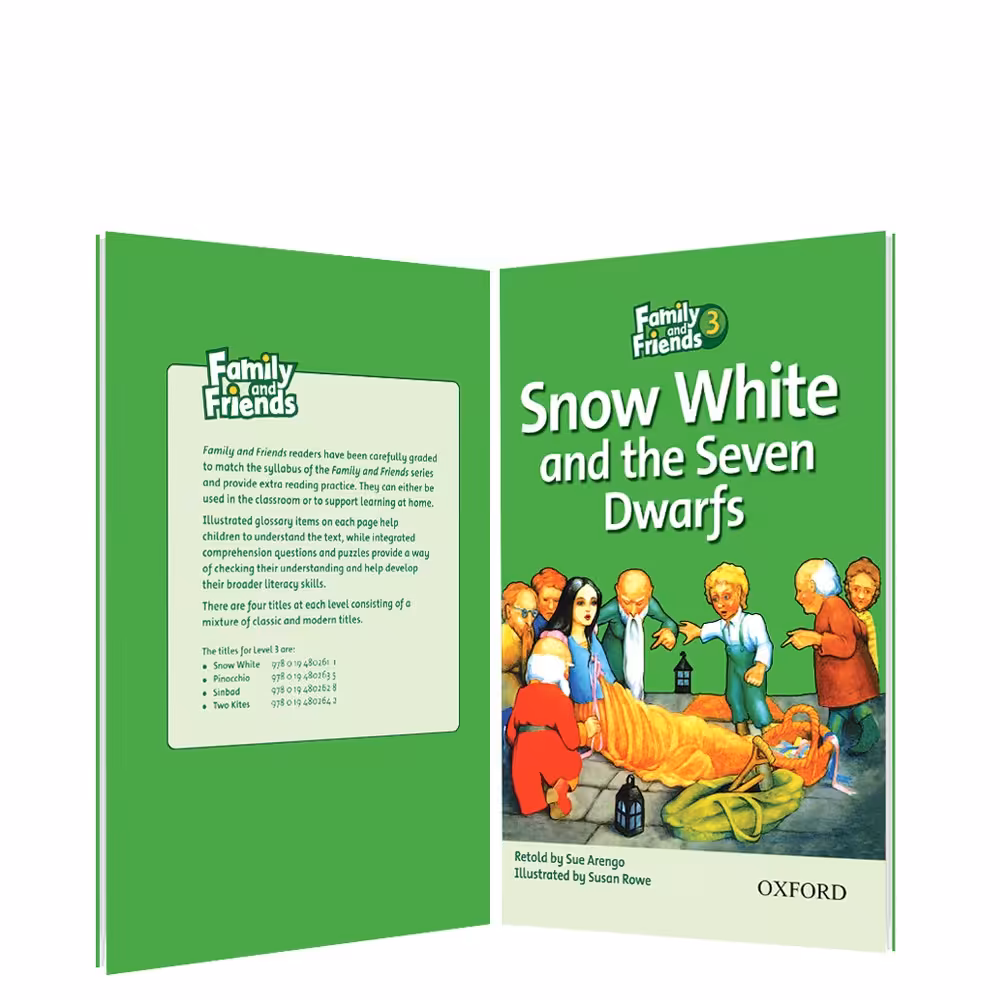 کتاب داستان Family and Friends 3-3 Snow White and The Seven Dwarfs