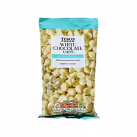 چیپس شکلات سفید ( چاکلت چیپس ) 100 گرم تسکو - tesco
