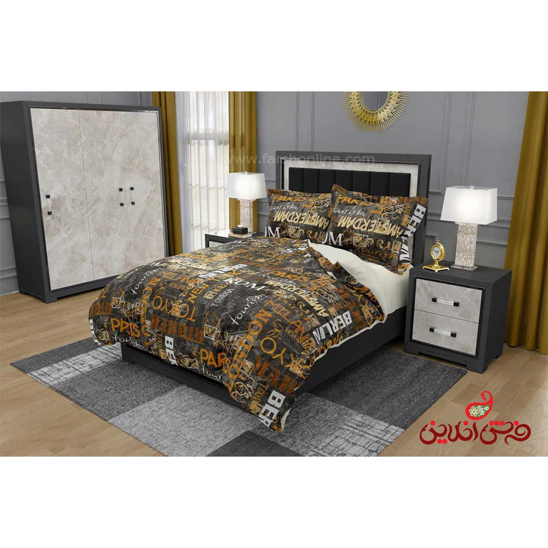 روتختی طرح نوشته انگلیسی کد 2858