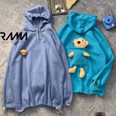 هودی خرسی دخترانه/مردانه کد 2078