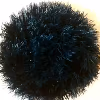 اسکاج آبی پرنگ درجه یک طول قطر 12 سانتی متر 5 گرم بسیار زیبا و خوش دست