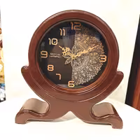 ساعت چوبی رومیزی کد3