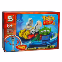 لگو اسباب بازی آدم فضایی 3 چشم و ارابه 1448-1485- TOYS STORY 4