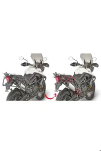 کیف موتورسیکلت PLR6413TRIUMPHTIGER800XC 800XR 18 19 اورجینال Givi