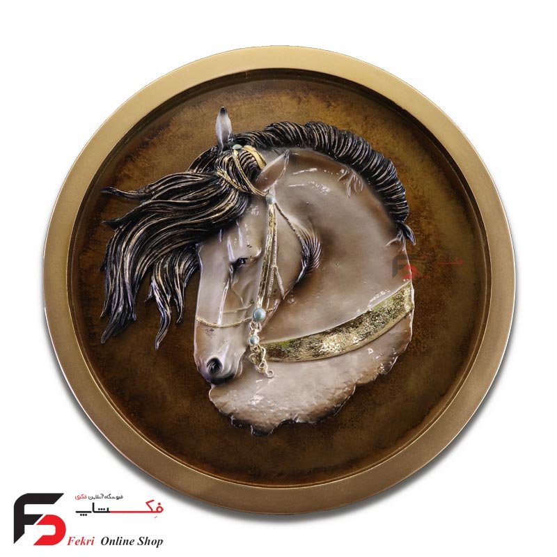تابلو پلی رزین اسب