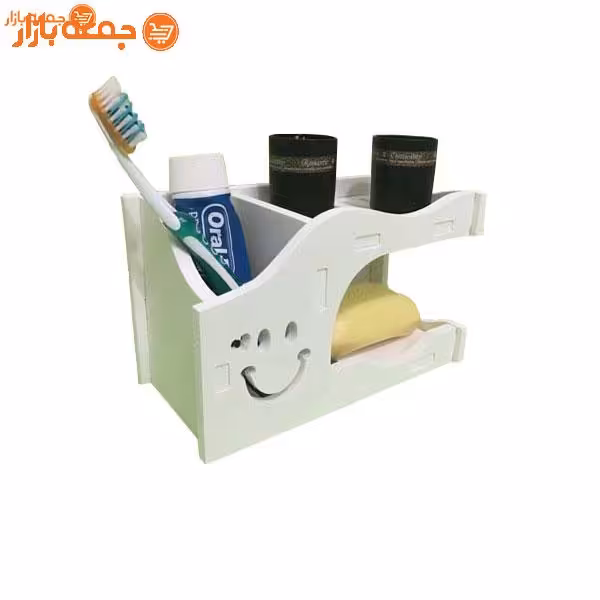 شلف جا صابون و مسواک طرح لبخند