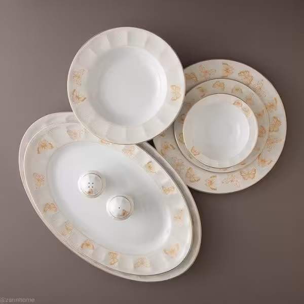 سرویس غذاخوری چینی زرین  6نفره
