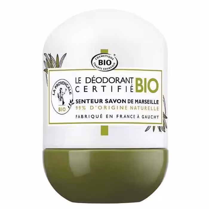 مام رول ضد تعریق ارگانیک لاپرو ونسال LA PROVENCALE فرانسه حجم 50 میل | حاوی عصاره زیتون خالص، بدون نمک آلومینیوم، بوی صابون مارسی