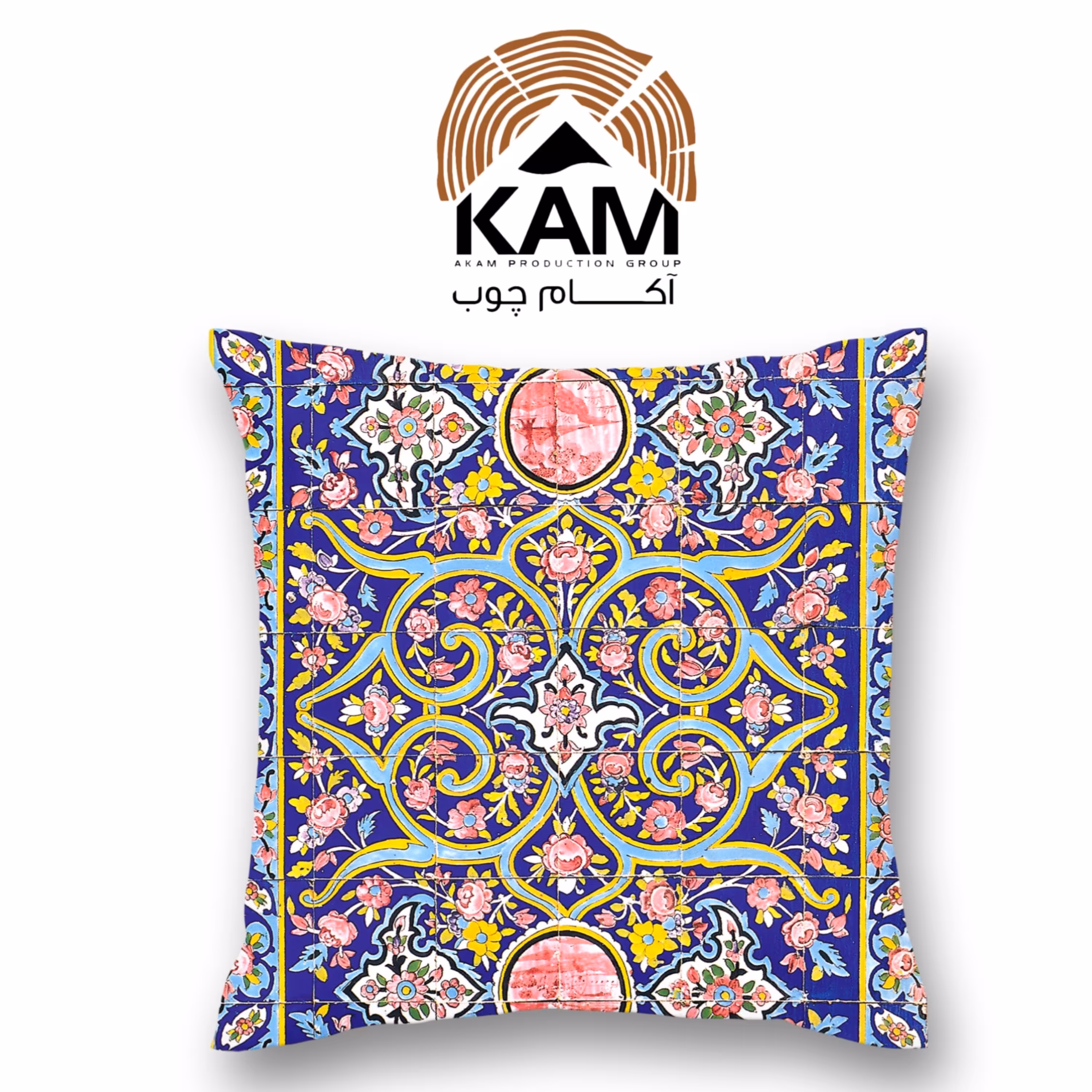کوسن آکام چوب مدل AK 42 (سایز بزرگ 45x45)