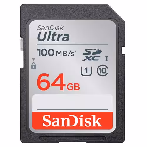 کارت حافظه سندیسک مدل SanDisk 64GB Ultra SDXC UHS-I 100MB/s