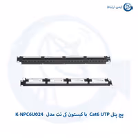 پچ پنل Cat6 UTP کی نت مدل K-NPC6U024