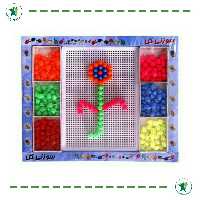 تخته سوزنی گل (کاردرمانی ذهنی)