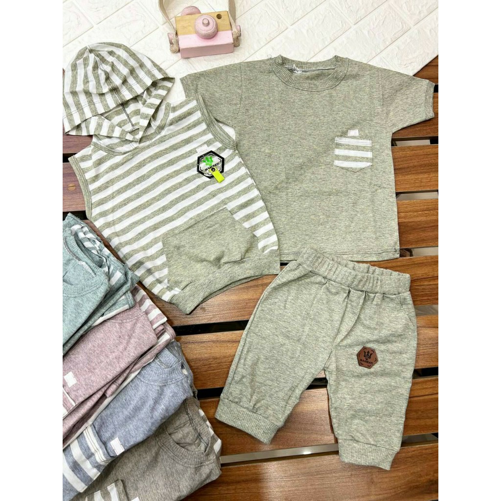 ست تیشرت شلوارک پسرانه