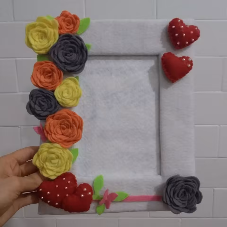 قاب عکس نمدی